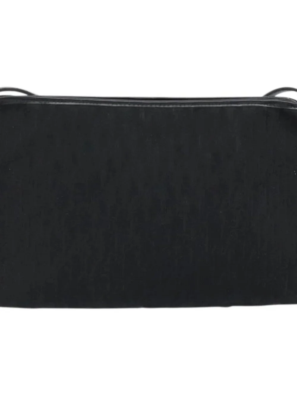 Christian Dior Trotter Canvas Shoulder Bag Black Gold - Picture 2 of 16